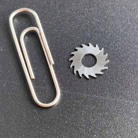 Micro Circular Saw Blade for Slitting Slotting Solid Carbide for Machining Metal CNC Machine Tools Blade